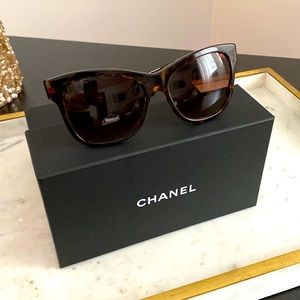 Chanel Tortoise Sunglasses